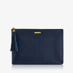 GiGi New York Uber Leather Clutch - NWOT